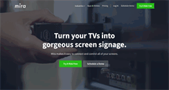 Desktop Screenshot of getmira.com